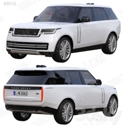 路虎揽胜Range Rover 2022款SUV越野汽车3D模型