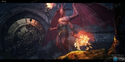 游戏恶魔概念艺术角色完整制作工作流程视频教程