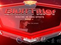 BluffTitler Pro三维标题动画制作软件V12.2.0.6版 BluffTitler Pro 12.2.0.6 MegaPack