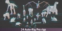 Auto-Rig Pro绑定动画资料库Blender插件