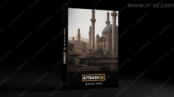中东特色标志建筑清真寺古墓宫殿等3D模型合集