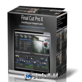 Apple Final Cut Pro X非线剪辑软件V10.3.1版 FINAL CUT PRO 10.3.1 MACOSX
