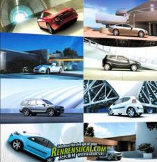 《概念汽车完整场景3D模型合辑》DOSCH 3D Environment Scenes
