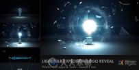 灯泡爆炸Logo演绎动画AE模板 Videohive Light Bulb Explosion Logo Reveal 8729240...