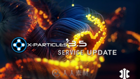 C4D超级粒子插件3.5版本汉化版 X-Particles v3.5(购买正版)