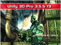 《游戏开发工具软件Unity3d破解版》Unity 3D Pro 3.5.5 f3