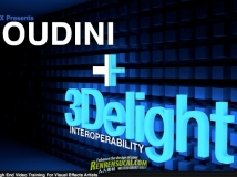 《Houdini与3Delight互动结合高级教程》cmiVFX Houdini 3Delight Interoperability