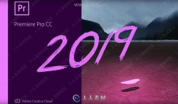 Premiere Pro CC 2019非线剪辑软件V13.1.4.2版