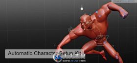 《Modo角色工具包V1.0.1版》Automatic Character Setup Kit for modo