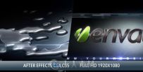 液态金属Logo演绎动画AE模板 Videohive Liquid Metal 3D 2856852 Project for Afte...
