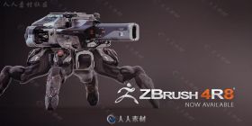 Zbrush 4R8数字雕刻和绘画软件P2升级版 ZBRUSH 4R8 P2 + KEYSHOT BRIDGE WIN