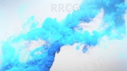 3D彩色烟雾效果LOGO动画演绎AE模板