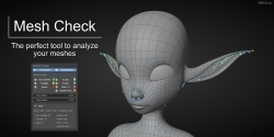 Mesh Check Gpu Edition模型检查优化Blender插件V0.4.0版