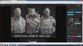 野猪战士3D模型雕刻视频教程