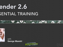 《Blender 2.6建模动画渲染基础教程》Lynda.com Blender 2.6 Essential Training