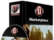 Unreal Engine游戏引擎扩展资料 - 沙漠环境场景 Unreal Engine 4 Marketplace Arid...
