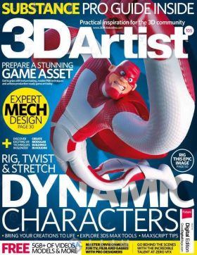 3D艺术家书籍杂志第105期+数字艺术资料包 3D ARTIST ISSUE 105 2017 + DIGITAL CON...