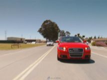3组汽车快速行驶高清实拍视频素材