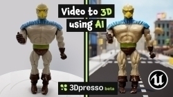 Recon Labs发布了3Dpresso 可以从真实物体的视频中创建3D模型