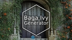 Baga Ivy Generator植物生成器Blender插件V2.0.2版