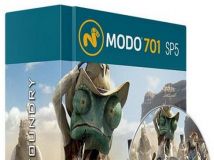Modo三维建模设计软件V701SP5版+资料包