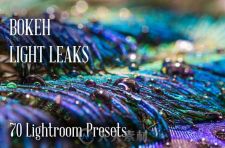 70组散景氛围光Lightroom预设 Creativemarket 70 Bokeh Light Leaks Lr Presets 35...