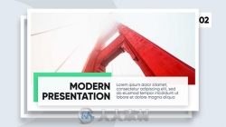 现代时尚风格企业产品服务宣传动画AE模板