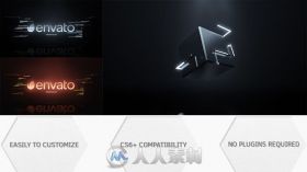 超酷魔幻立方体粒子光线标志显示LOGO演绎AE模板 Videohive Cube | Logo Reveal