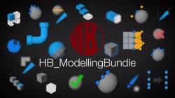 HB ModellingBundle 2.2 高效建模C4D脚本  《汉化 +教程》