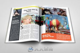 50页杂志indesign排版模板50-Pages-Magazine-Vol-3