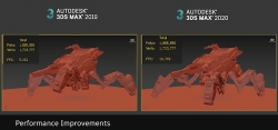 Autodesk公司发布了3ds Max 2020 新增了非真实感着色器和绿屏抠像工具