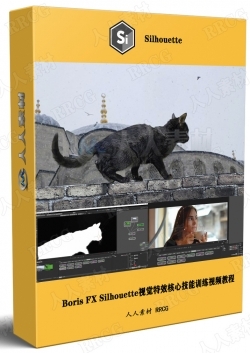 Boris FX Silhouette视觉特效核心技能训练视频教程
