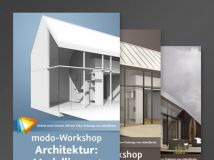 《Modo建筑建模技术教程》Video2Brain Modo Architecture Workshop Modelling German