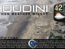 《Houdini中Python天气工具使用视频教程》cmiVFX Houdini Python Weather Widget