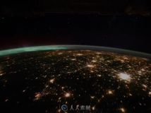 卫星上近距离俯瞰地球高清实拍视频素材