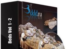 3DDD床具3D模型合辑 3DDD Beds Vol 1-2