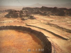 火星环境模型Unity3D素材资源