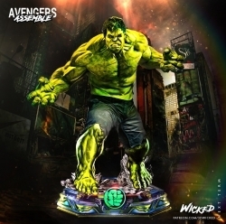 巨人浩克Hulk漫威动漫影视角色雕塑3D打印模型
