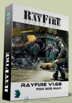 RayFire破碎爆炸3dsmax插件V1.68版 RayFire 1.68 for 3ds Max 2014-2017 Win