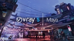 V-Ray 5渲染器Maya 2022插件V5.10.20版