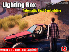 照明盒系统完整项目Unity游戏素材资源